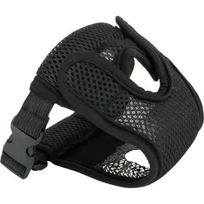 Ochronne spodnie grzewcze Comfort z siatką, czarne XL 60-70 cm